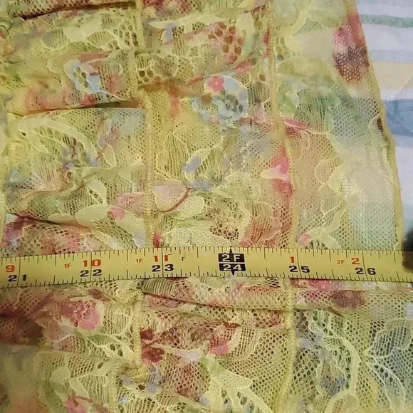 💥F21 yellow scrunched dress - Picture 8 of 9